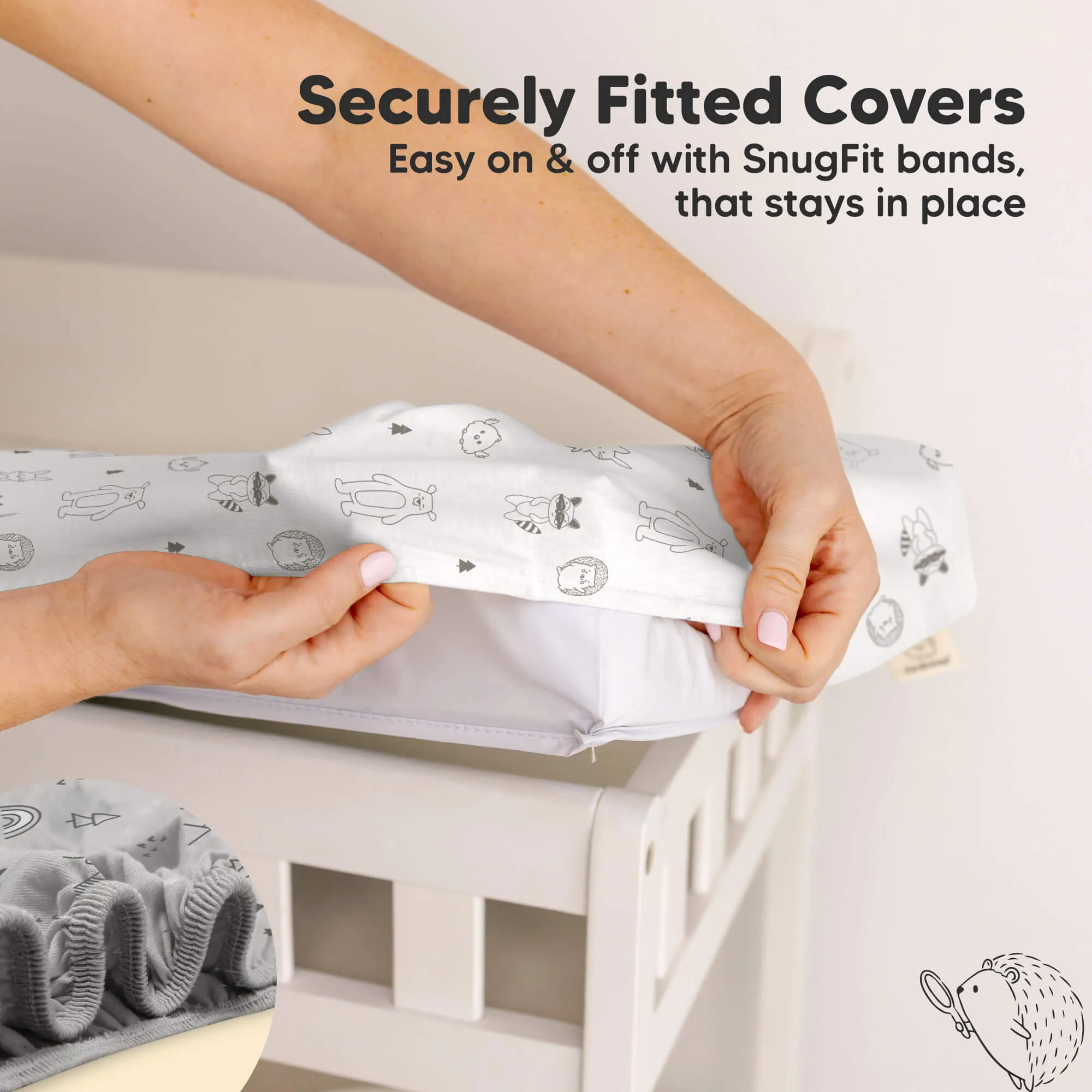 2-Pack Soothe Changing Pad Covers (Woodland)