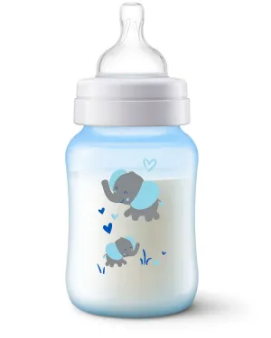 260ml PP Anti-Colic Bottle ( single- pack ) -Blue