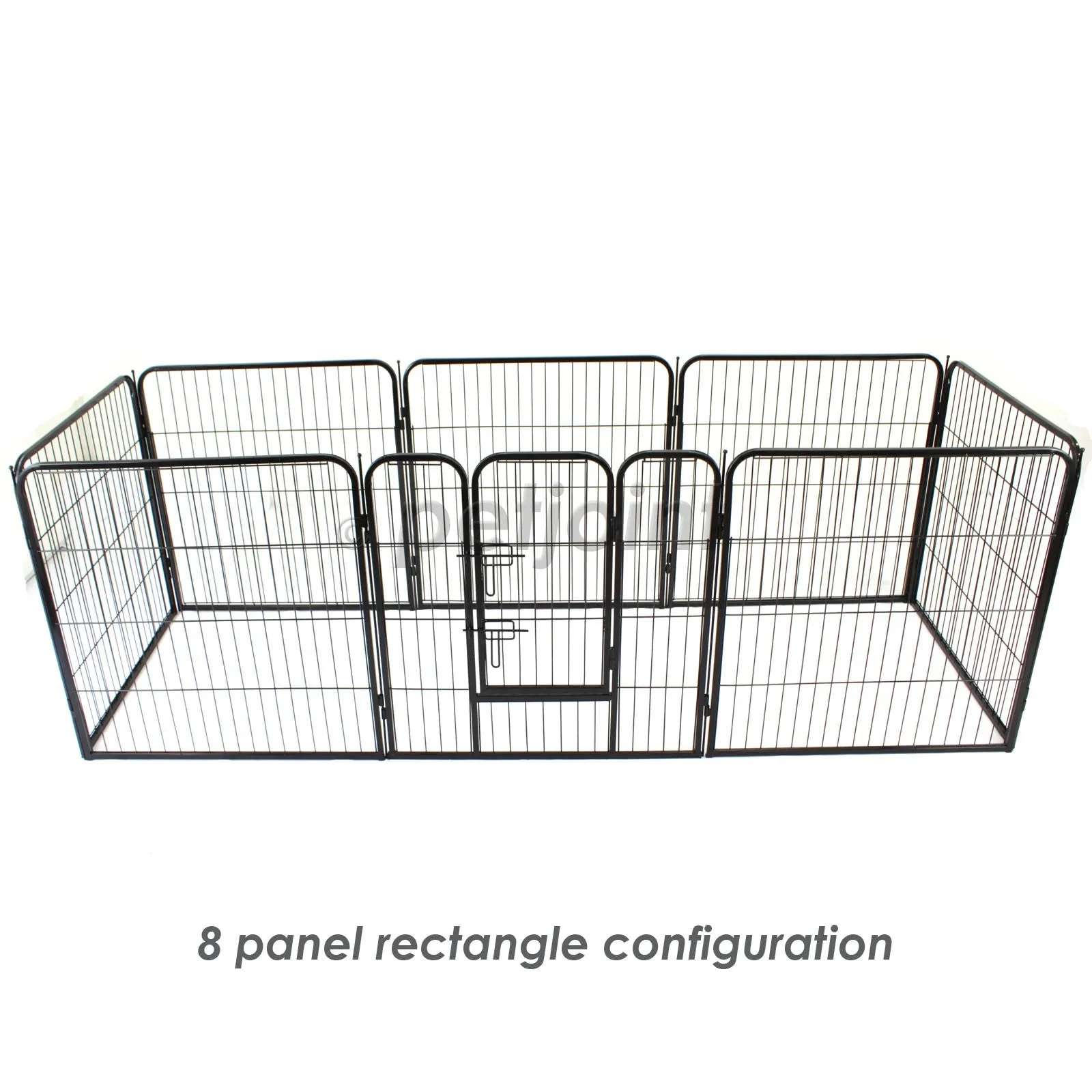 8 Panel Medium Pet Playpen Exercise Cage Fence Puppy Dog Rabbit Pig