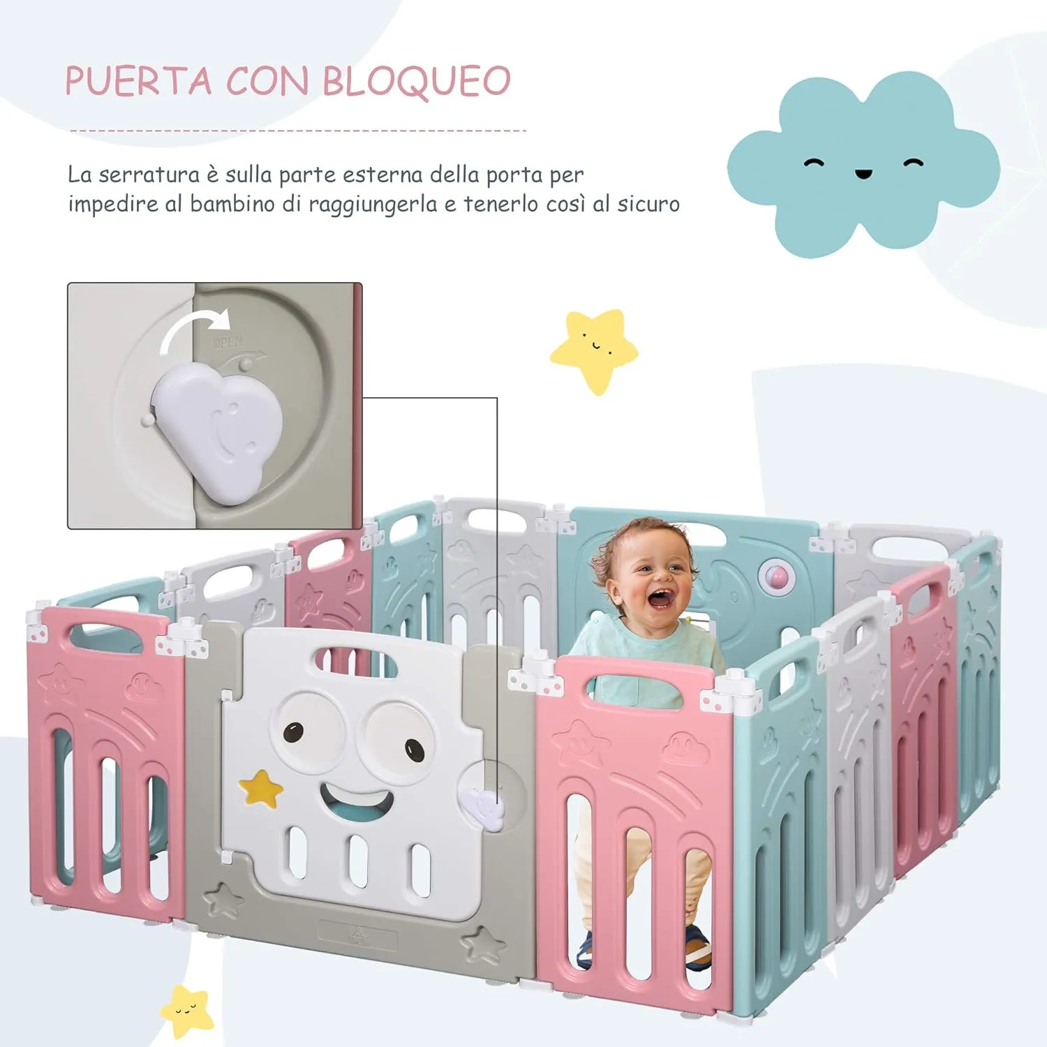 Aesti® Star Playpen