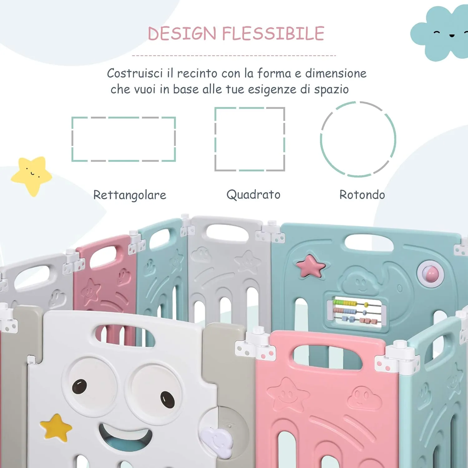 Aesti® Star Playpen