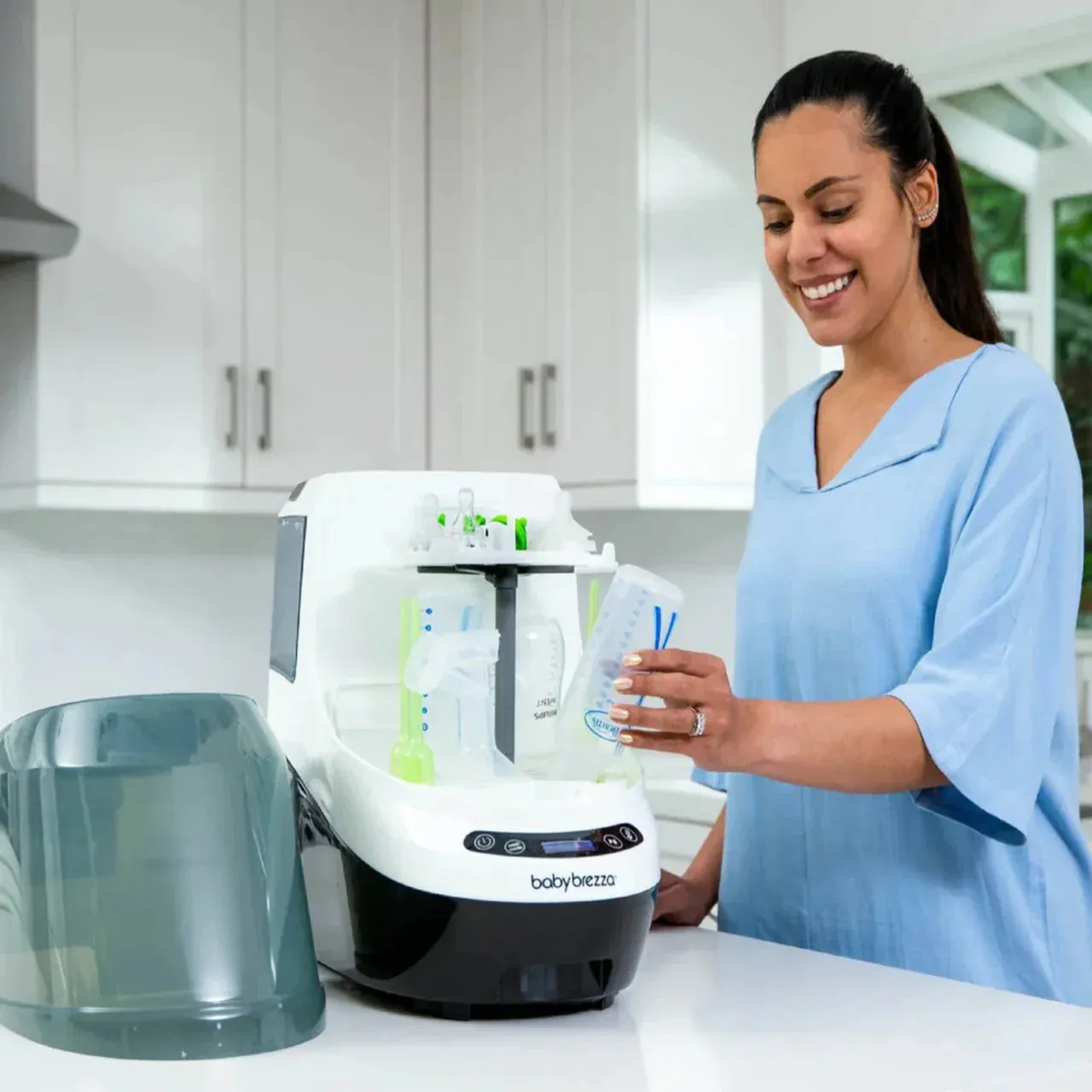 Baby Brezza Bottle Washer Pro - All In One Bottle Washer, Sterilizer, Dryer