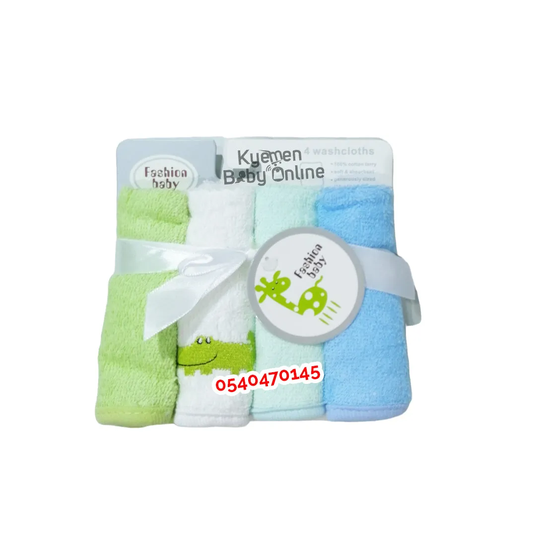 Baby Towels / Mouth Towel / Washcloth (4pcs) Fashion Baby