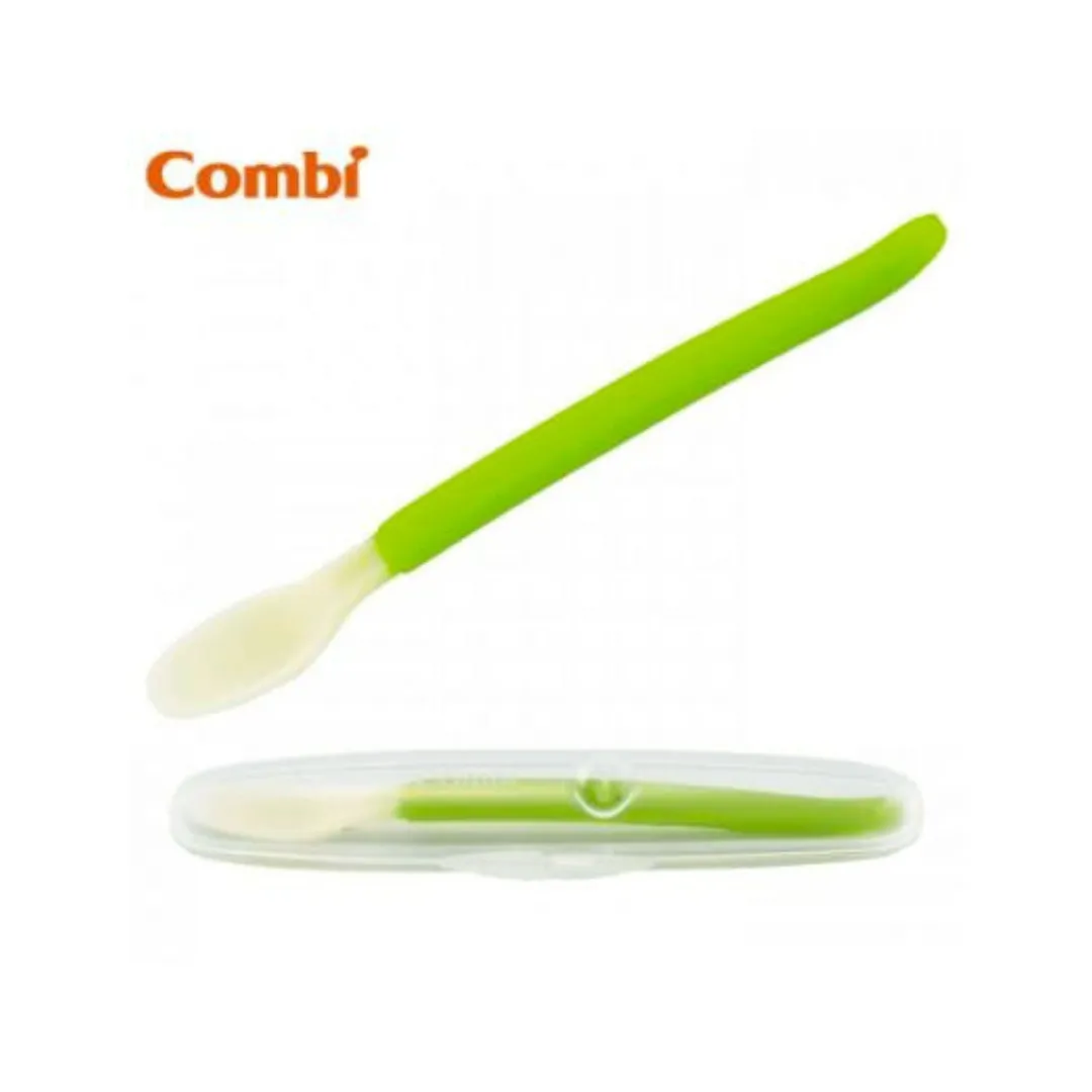 Combi Baby Label Feeding Spoon With Case (5m )