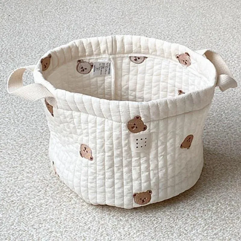 Cute Bear Diaper Bag & Nappy Organizer