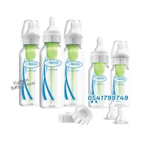 Dr. Brown Anti Colic Feeding Bottles 5pcs (Natural Flow)