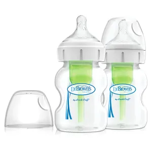 Dr. Brown's - Options  Anti-Colic Wide-Neck Glass Bottles - 2pk/5oz