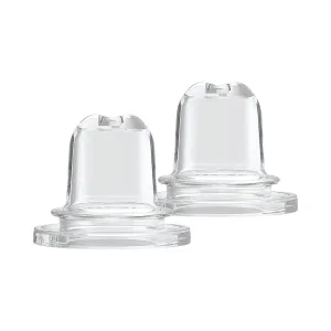 Dr.Brown's Narrow Anti-Colic Baby Bottle Sippy Spout, 2-Pack - Transparent