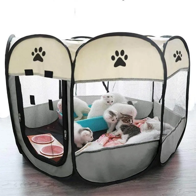 Foldie Portable Cat Playpen