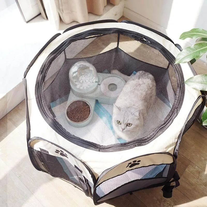 Foldie Portable Cat Playpen