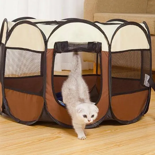 Foldie Portable Cat Playpen