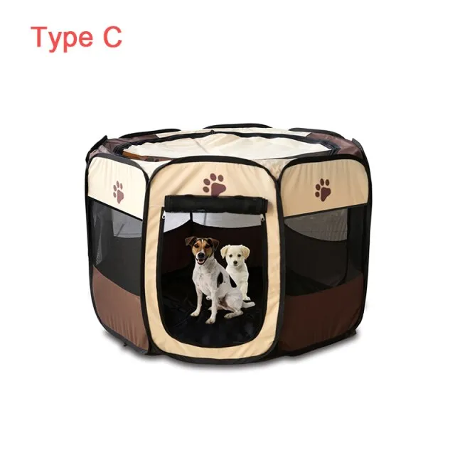 Folding Dog Playpen