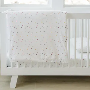 IMPERFECT Ecolino® Duvet Cover, 100% Organic Cotton, Crib or Toddler, Dots