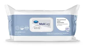 MoliCare Skin Pre-Moistened Adult Washcloth 9" x 13"