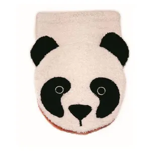 Organic Cotton, Washcloth Mitt Panda Bear, Child Size