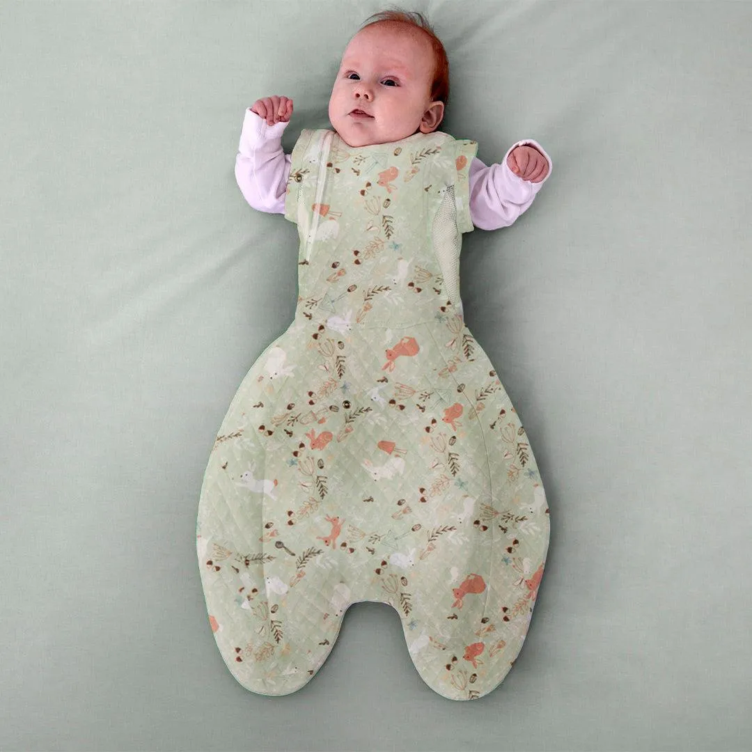 Purflo All Seasons Swaddle To Sleep Bag - 2. 5 Tog - Storybook Sage