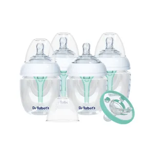 Self-Sterilizing Anti-Colic Bottle | Bonus Pacifier 4 Pack - 6 oz