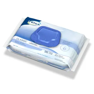 Tena® Scented Classic Washcloth, Soft Pack