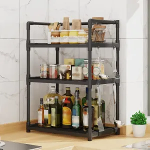 The Microwave Shelf & Utensil Organizer