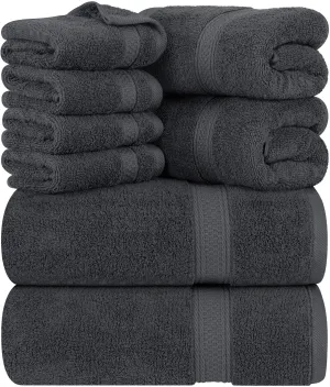 Utopia Towels 8-Piece Premium Towel Set.